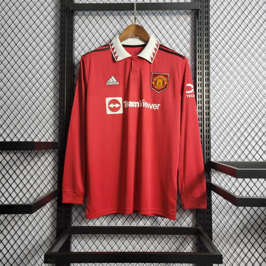 Manchester United 2022/2023 home long sleeve kit