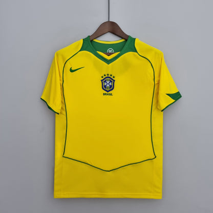 Retro 2004/2006 Brazil Home kit