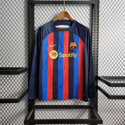 Barcelona 2022/2023 home long sleeve kit