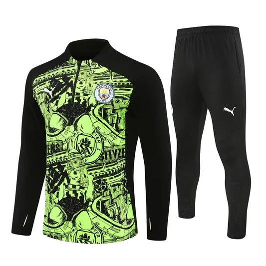 Manchester City 24/25 Fluorescent Tracksuit