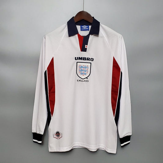 Retro Long Sleeve 1998 England Home kit