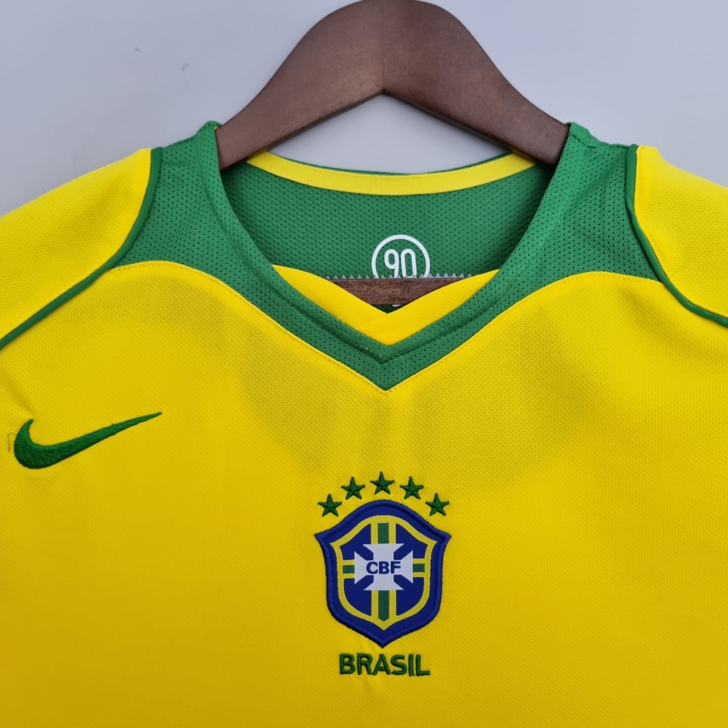 Retro 2004/2006 Brazil Home kit